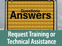 request technical assistance or training