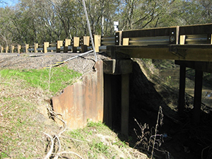 photo of local bridge in need of repair